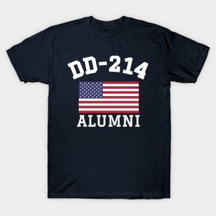 Patriotic DD-214 Alumni T-Shirt